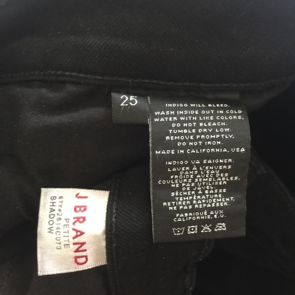 J Brand seriously black skinny jeans - Picture 7 of 8